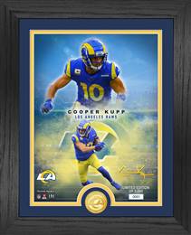 Los Angeles Rams Cooper Kupp NFL Legends Bronze Coin Photo Mint