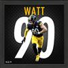 J Watt Pittsburgh Steelers NFL Impact Jersey Frame  