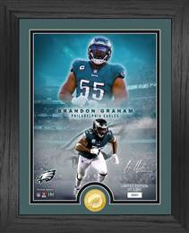 Philadelphia Eagles Brandon Graham  NFL Legends Bronze Coin Photo Mint