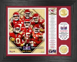 Kansas City Chiefs Super Bowl LVIII Champions Bronze Coin Photo Mint   