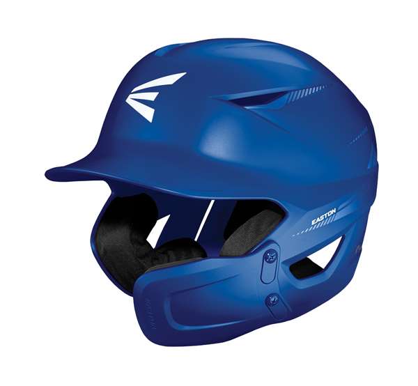 Easton Pro Max Baseball Batting Helmet With Universal Jaw Guard - Red  