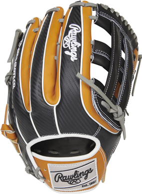 Rawlings Heart of the Hide Hyper Shell 12.75-inch Baseball Glove (P-PRO3319-6TBCF) Left Hand Throw 