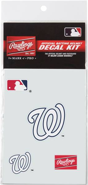 WASHINGTON NATIONALS Rawlings MLB Decal Kit (PRODK) 