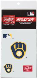 MILWAUKEE BREWERS Rawlings MLB Decal Kit (PRODK) 