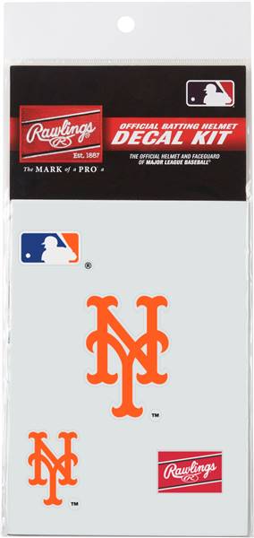 NEW YORK METS Rawlings MLB Decal Kit (PRODK) 