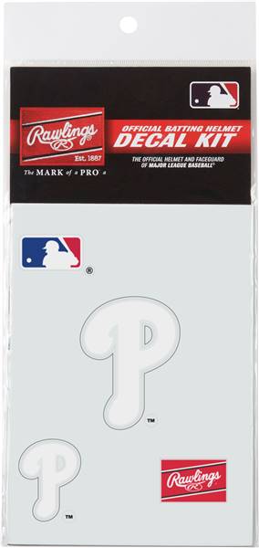 PHILADELPHIA PHILLIES Rawlings MLB Decal Kit (PRODK) 