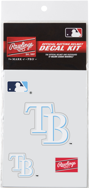 TAMPA BAY RAYS Rawlings MLB Decal Kit (PRODK) 