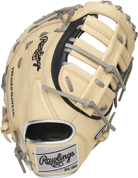 Rawlings Heart of the Hide R2G 12.5-inch First Base Mitt (P-PRORFM18-10BC) Left Hand Throw 