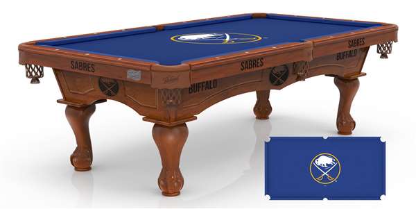 Buffalo Sabres 8 ft. Pool Table with a Chardonnay Finish - Free Professional Installation