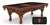 San Francisco Giants 8ft Pool Table with a Chardonnay Finish