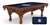 Winnipeg Jets 8 ft. Pool Table with a Chardonnay Finish - Free Professional Installation