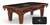 University of Colorado 8 ft. Pool Table with a Chardonnay Finish - Free Professional Installation