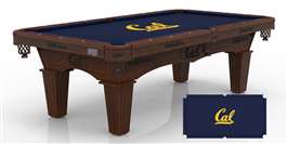 University of California 8 ft. Pool Table with a Navajo Finish - Free Professional Installation
