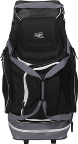 Rawlings R1502 Baseball Wheeled Catcher's Bag Black 