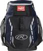 Rawlings R400 Youth Players Backpack - Navy  