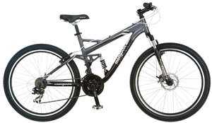 Mongoose Detour Full Suspension Bicycle (26-Inch)