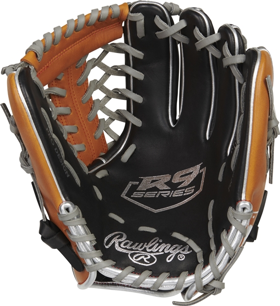 Rawlings R9 ContoUR 11.5-inch Baseball Glove (P-R9115U-4BT)  Right Hand Throw  