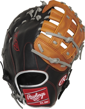 Rawlings R9 ContoUR 12-inch Baseball Glove (P-R9FMU-17BT) Left Hand Throw  
