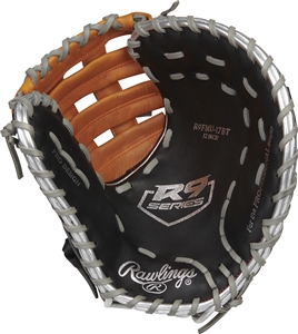 Rawlings R9 ContoUR 12-inch Baseball Glove (P-R9FMU-17BT)  Right Hand Throw  