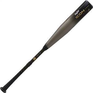 Rawlings Icon -3 BBCOR Baseball Bat (P-RBB3I3)