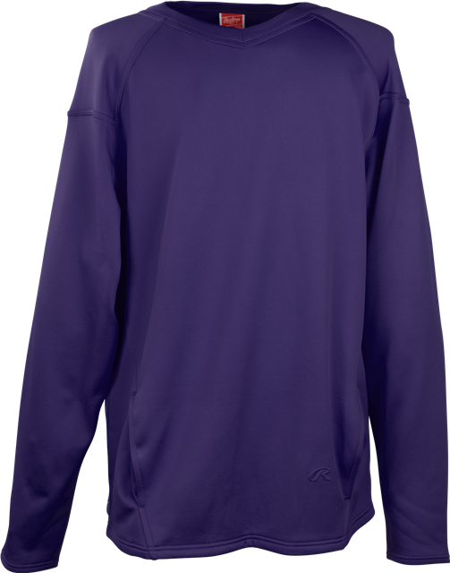 Rawlings Adult Performance Dugout Fleece - Purple