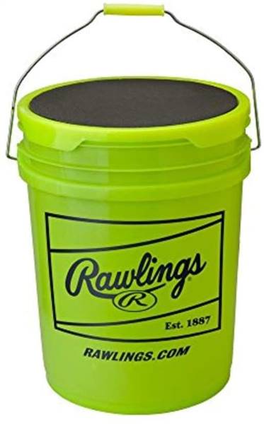 Rawlings 6 Gallon Empty Ball Bucket-6pk (RFPBUCK6G6PK) No Balls Included 