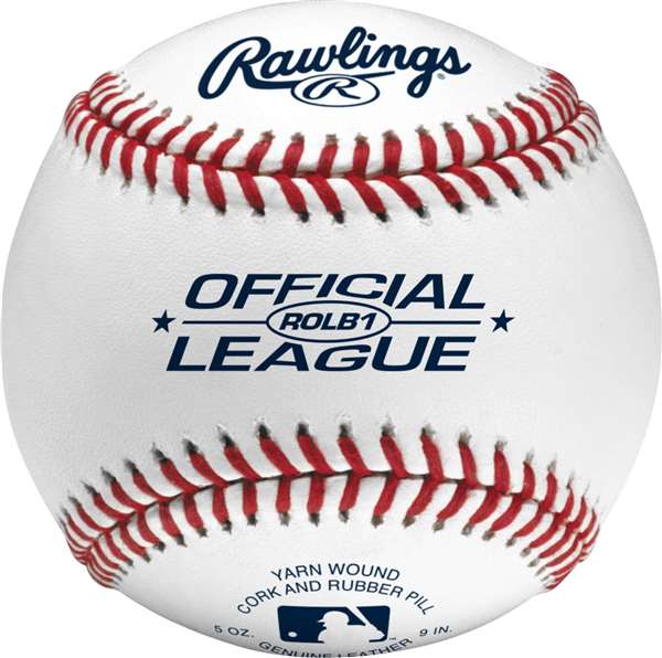 Rawlings Official League Competition Grade Baseball (1 Dozen Balls)