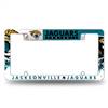 Jacksonville Jaguars Primary 12" x 6" Chrome All Over Automotive License Plate Frame for Car/Truck/SUV    