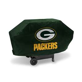 Green Bay Packers Green Deluxe Vinyl Grill Cover - 68" Wide/Heavy Duty/Velcro Staps    