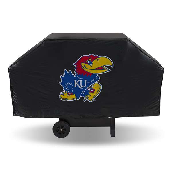 Kansas Jayhawks Economy Vinyl Grill Cover  