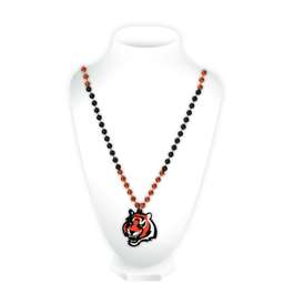 Cincinnati Bengals BDM Beads w/ Medallion 