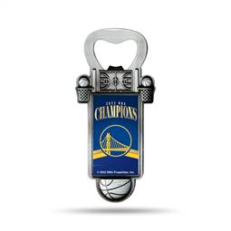 Golden State Basketball Warriors 2022 NBA Finals Champions Bottle Opener Magnet