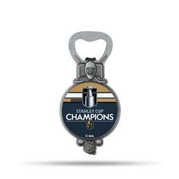 Vegas Golden Knights NHL 2023 Stanley Cup Champions Bottle Opener Magnet  
