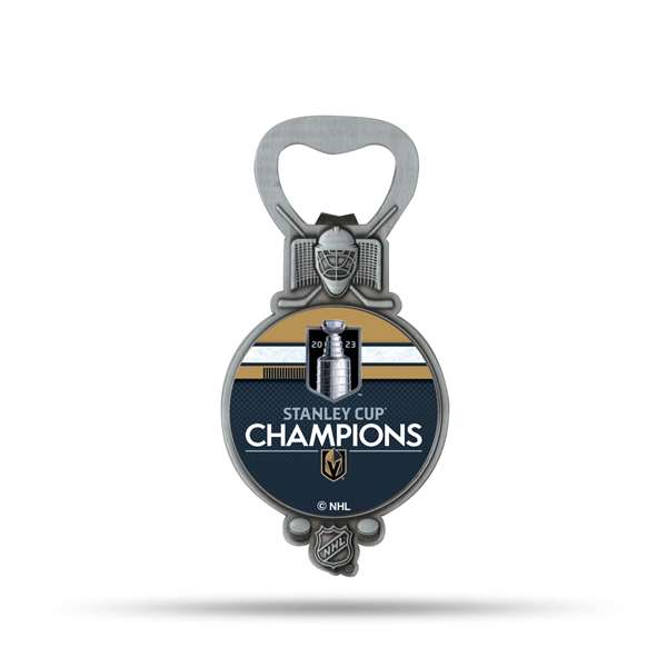 Vegas Golden Knights NHL 2023 Stanley Cup Champions Bottle Opener Magnet  