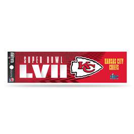 Kansas City Chiefs LVII Super Bowl Bound Bumper Sticker  