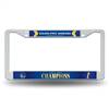 Golden State Basketball Warriors 2022 NBA Finals Champions White Plastic Frame 