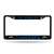 Los Angeles Chargers  Black Chrome Frame with Decal Inserts 12" x 6" Car/Truck Auto Accessory    