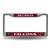 Atlanta Falcons  12" x 6" Chrome Frame With Decal Inserts - Car/Truck/SUV Automobile Accessory    