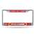 Kansas City Chiefs Super Bowl LVIII Champions Chrome License Plate Frame 