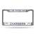Los Angeles Chargers Rico Chrome License Plate Frame