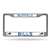 Buffalo Bills Premium 12" x 6" Chrome Frame With Plastic Inserts - Car/Truck/SUV Automobile Accessory    