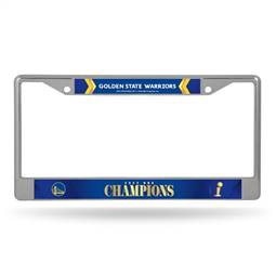 Golden State Basketball Warriors 2022 NBA Finals Champions Chrome Frame