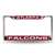 Atlanta Falcons Red 12" x 6" Laser Cut Chrome Frame - Car/Truck/SUV Automobile Accessory    