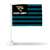 Jacksonville Jaguars Country Double Sided Car Flag -  16" x 19" - Strong Pole that Hooks Onto Car/Truck/Automobile    