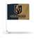 Vegas Golden Knights Black Double Sided Car Flag -  16" x 19" - Strong Pole that Hooks Onto Car/Truck/Automobile    