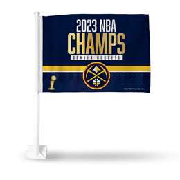 Denver Nuggets 2023 NBA Champions Car Flag  