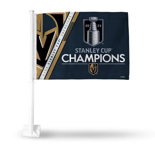 Vegas Golden Knights NHL 2023 Stanley Cup Champions Car Flag  