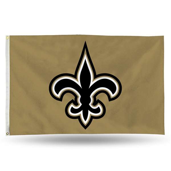 New Orleans Saints Standard 3' x 5' Banner Flag Single Sided - Indoor or Outdoor - Home D?cor    