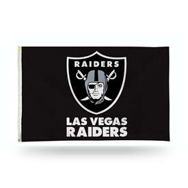 Las Vegas Raiders Primary-LV 3' x 5' Banner Flag Single Sided - Indoor or Outdoor - Home D?cor    