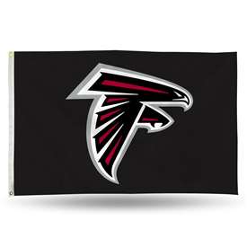 Atlanta Falcons Standard 3' x 5' Banner Flag Single Sided - Indoor or Outdoor - Home D?cor    